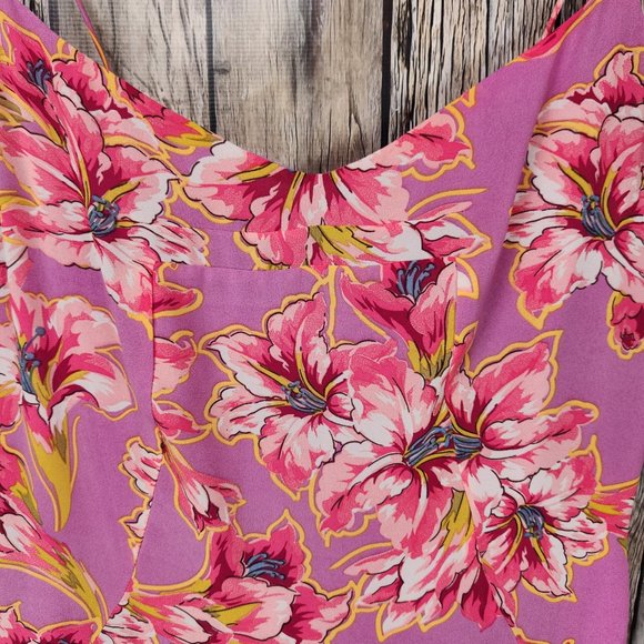 ASTR the Label Janine Floral Print Midi Dress - M - Picture 5 of 14